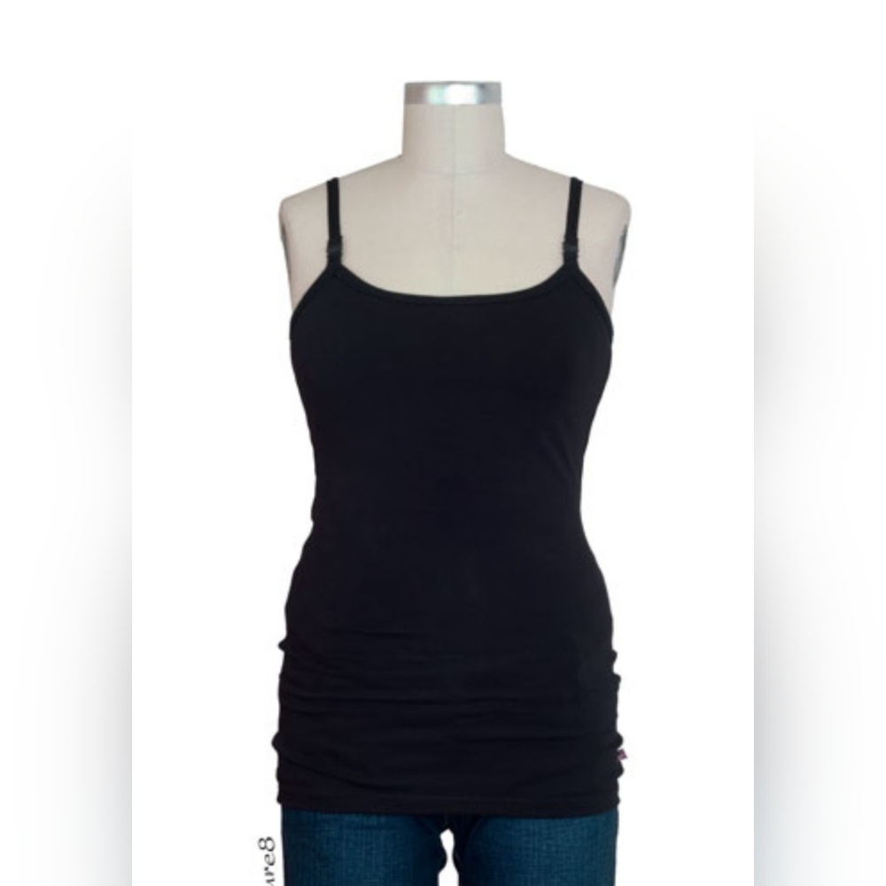 GLAMOURMOM Nursing Bra Long Tank